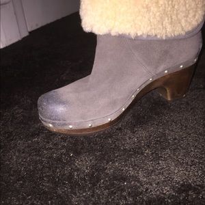 Grey Ugg Boot